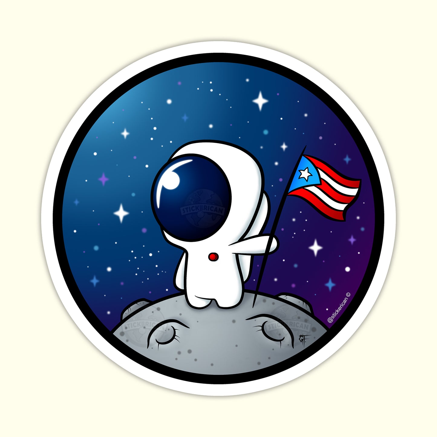 Boricua en la Luna