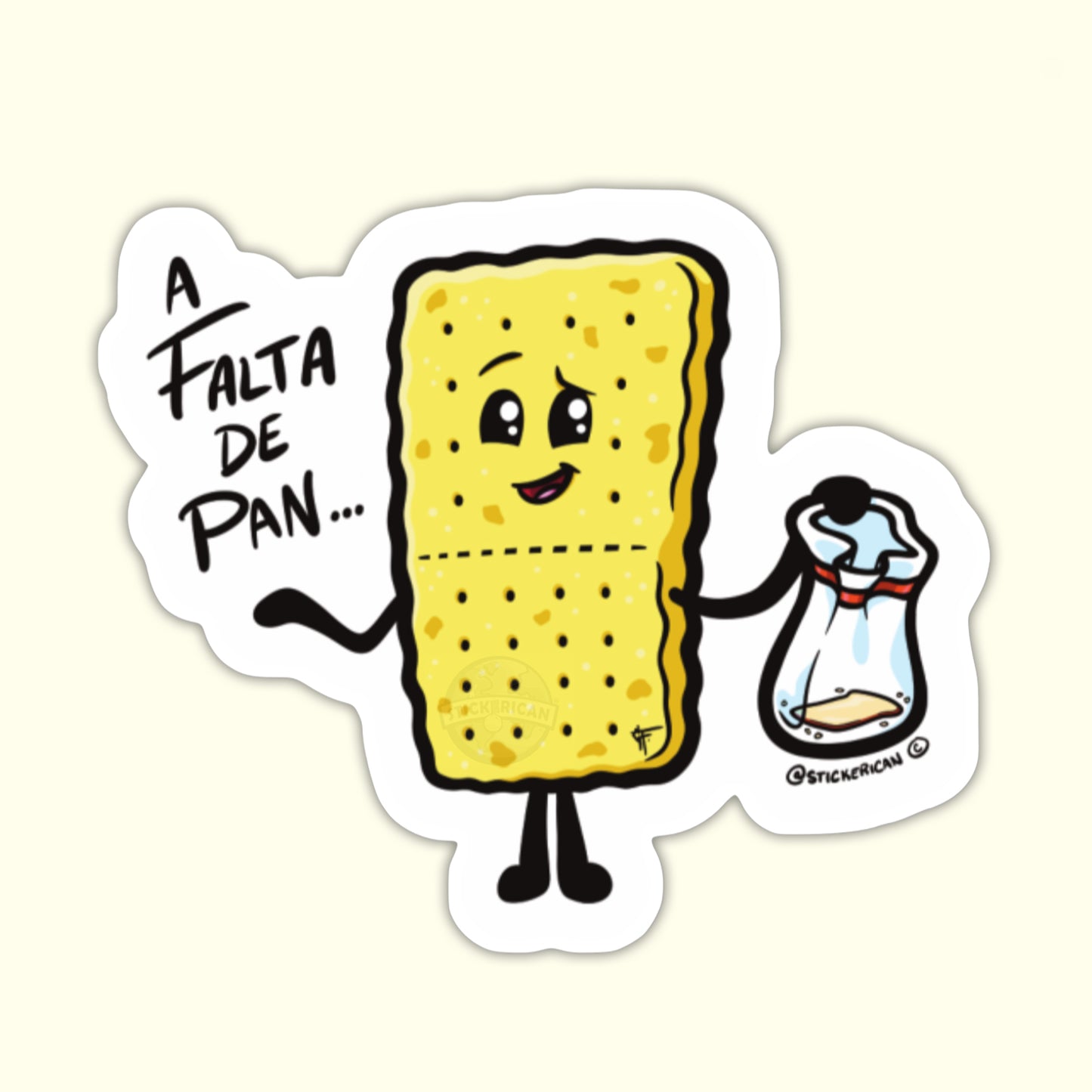 A falta de pan… galleta