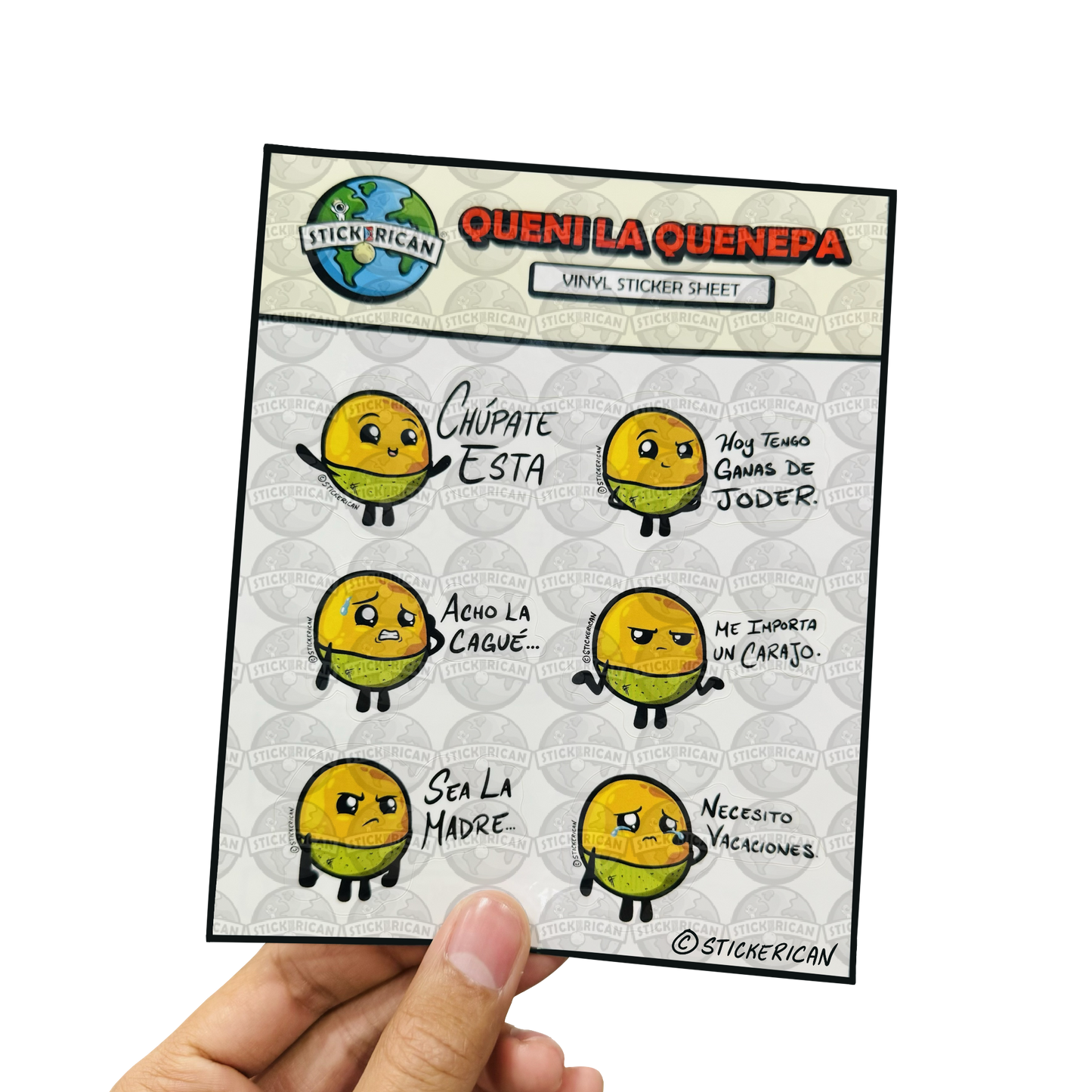 Queni La Quenepa - Sticker Sheet