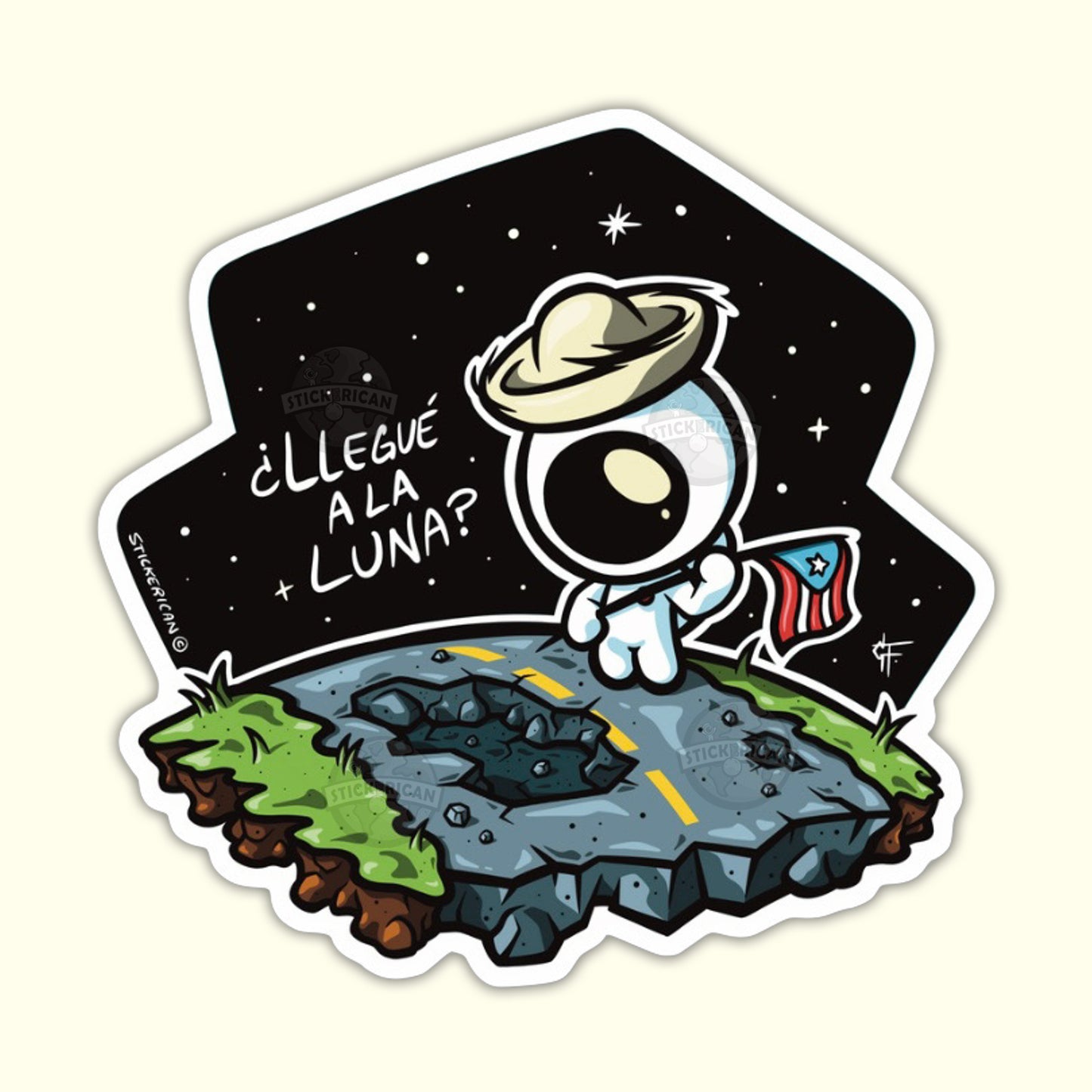 Boricua en la... ¿Luna?