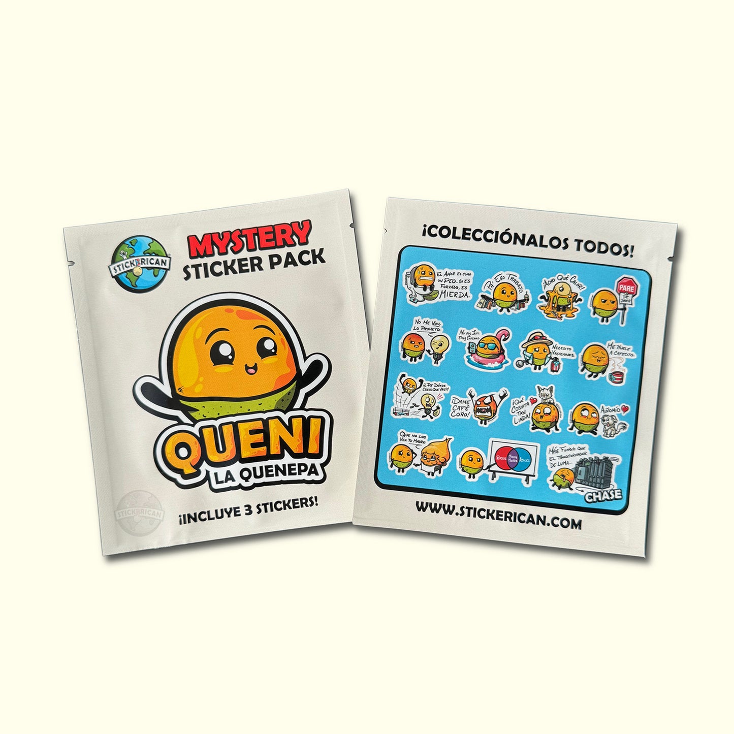 Queni La Quenepa - Mystery Sticker Pack