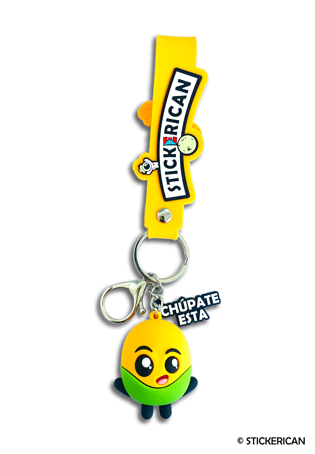 Queni la Quenepa Chúpate Esta - PVC Keychain