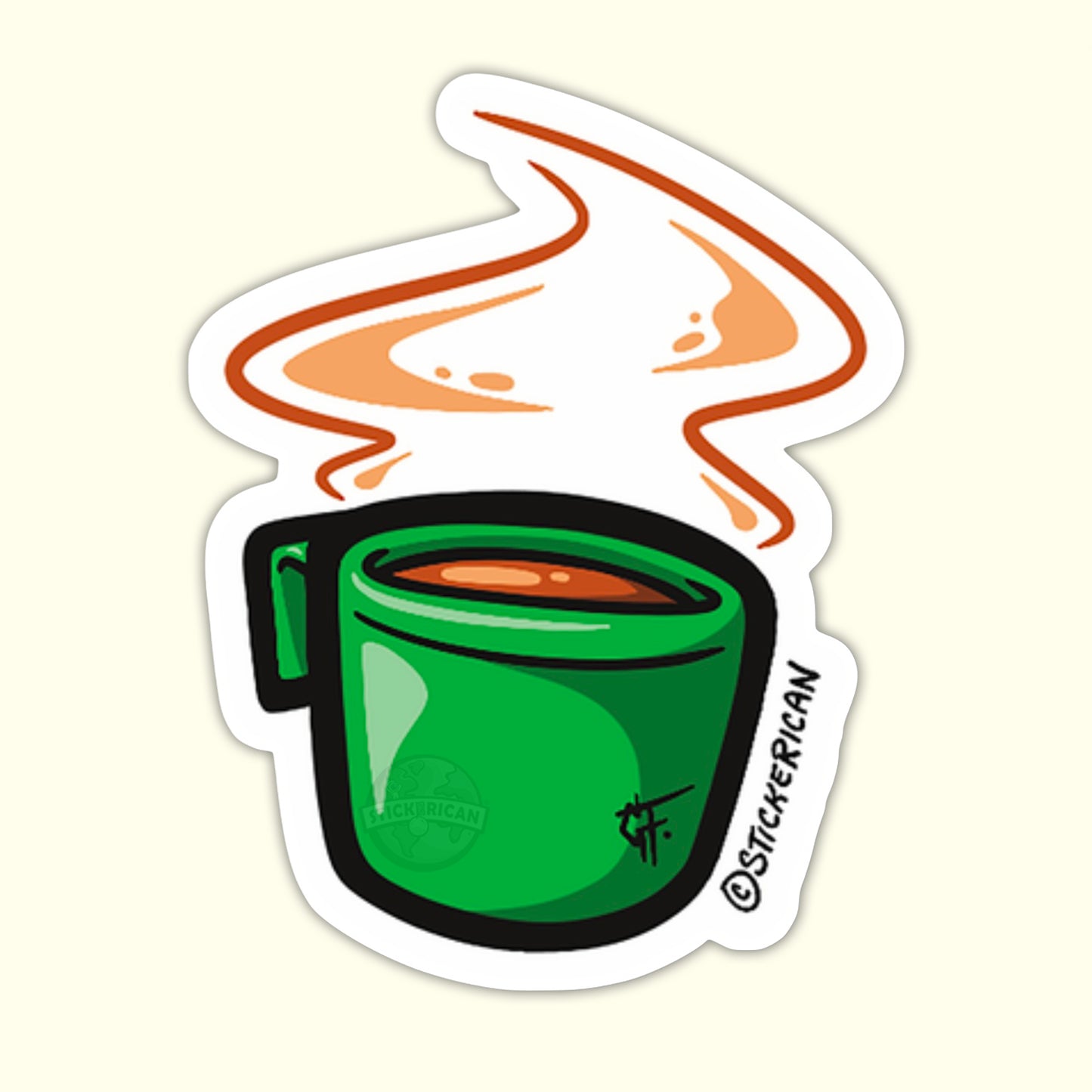 Taza de Mantequilla con Café