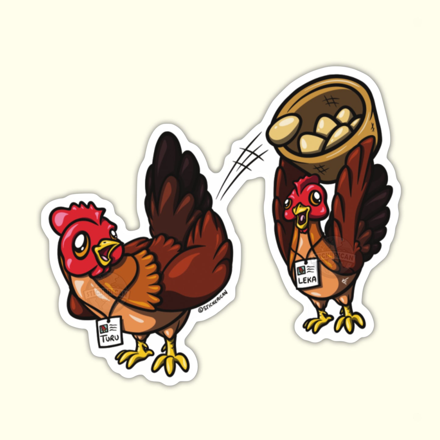 Las Gallinas Turu y Leka