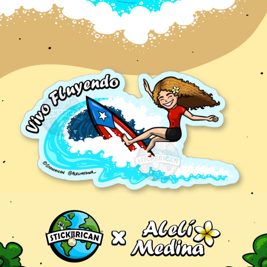 Vivo Fluyendo - Stickerican x Alelí Medina Collection