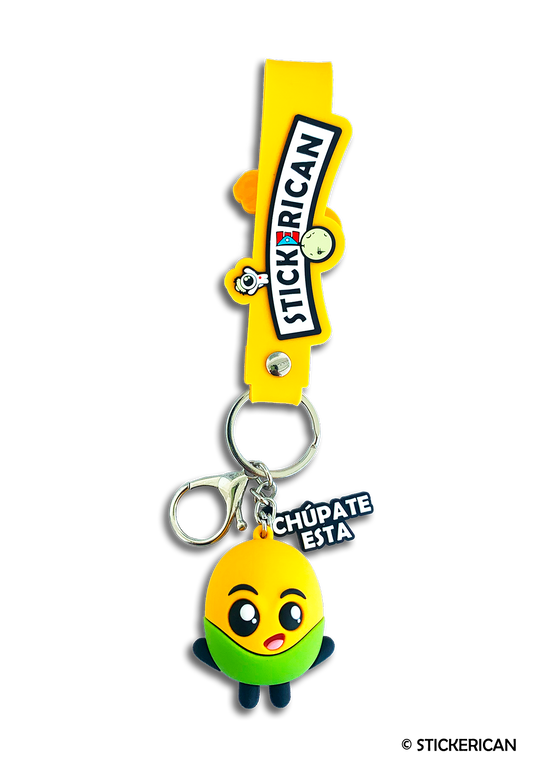 Queni la Quenepa Chúpate Esta - PVC Keychain