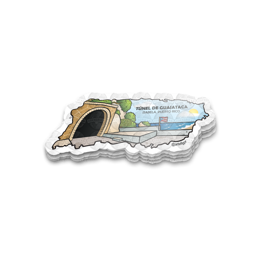 “Túnel de Guajataca” - Original Sticker