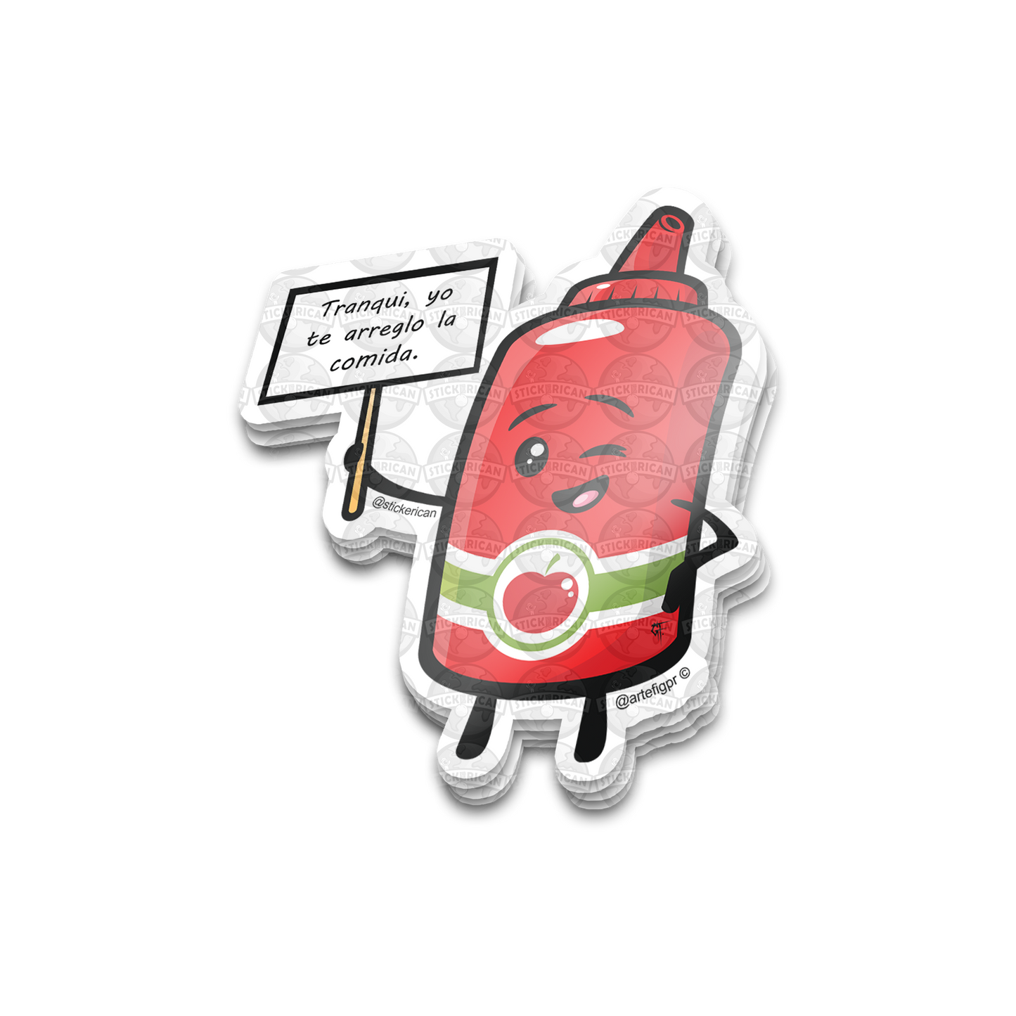 “Súper Ketchup” - Original Sticker